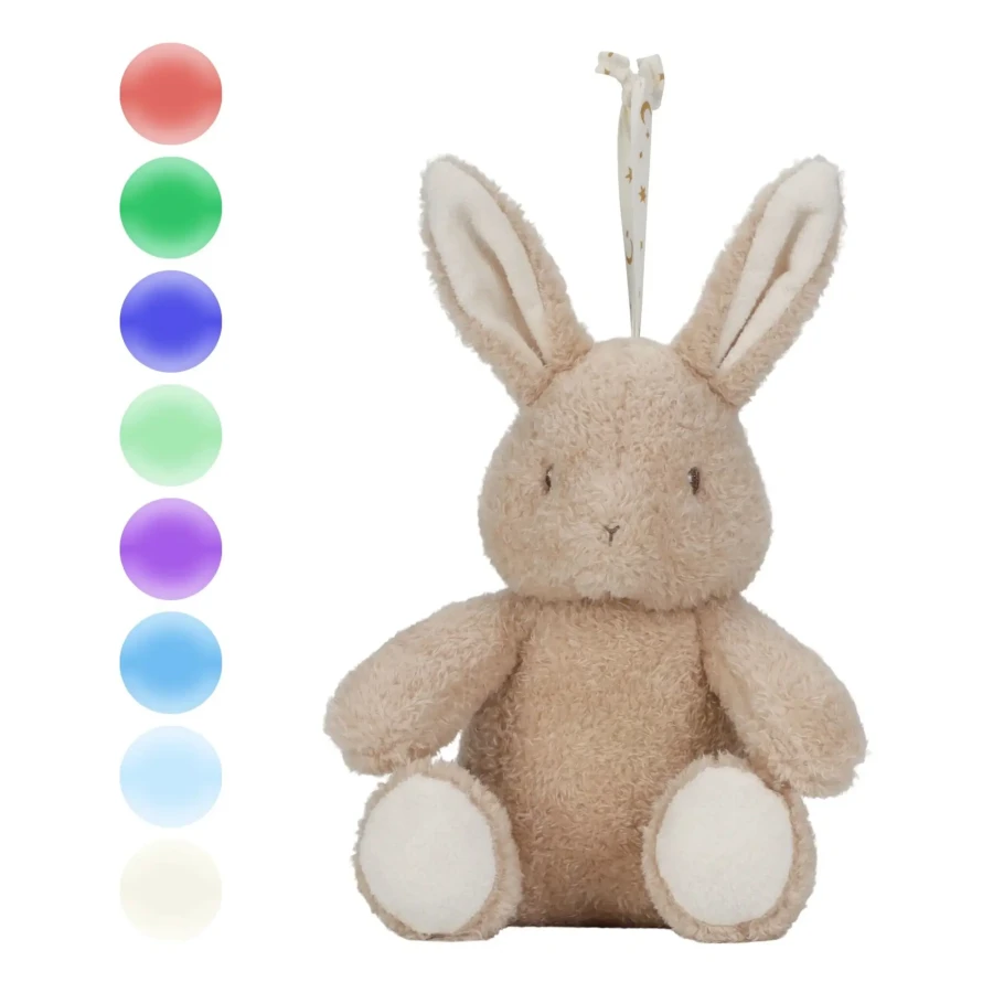 Królik interaktywny Newborn Naturals / Little Dutch