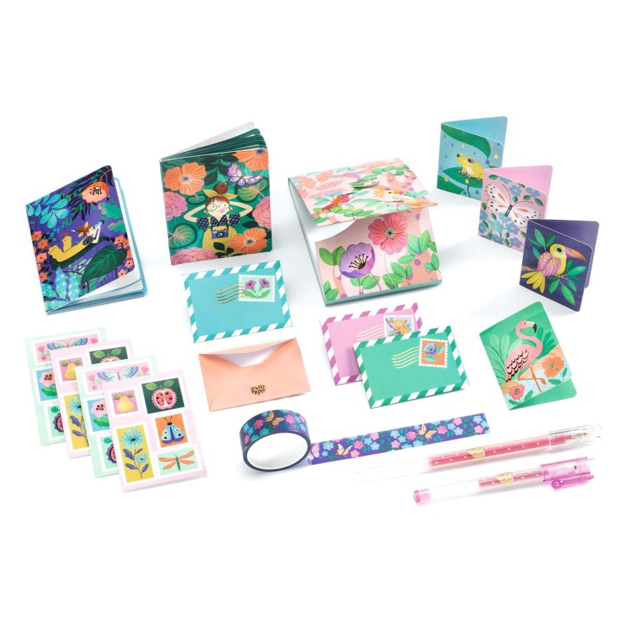 Segregator z zestawem papierniczym MARIE / Djeco