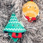 Przytulanka bombka dwustronna elf - bombka biała / Lililputiens