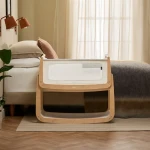 Wielofunkcyjne łóżeczko dostawne SnuzPod5 - natural / Snuz