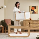Wielofunkcyjne łóżeczko dostawne SnuzPod5 - natural / Snuz