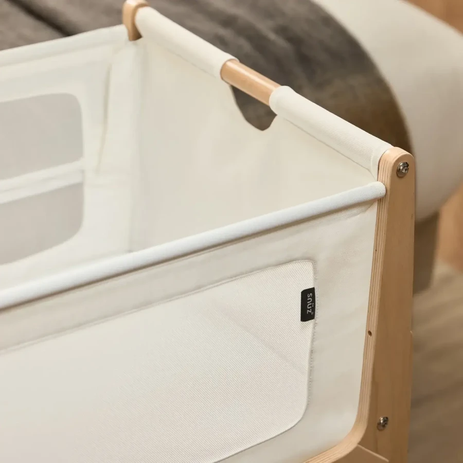 Wielofunkcyjne łóżeczko dostawne SnuzPod5 - natural / Snuz