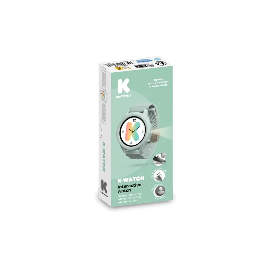 Zegarek dziecięcy K-WATCH Green / Kidywolf