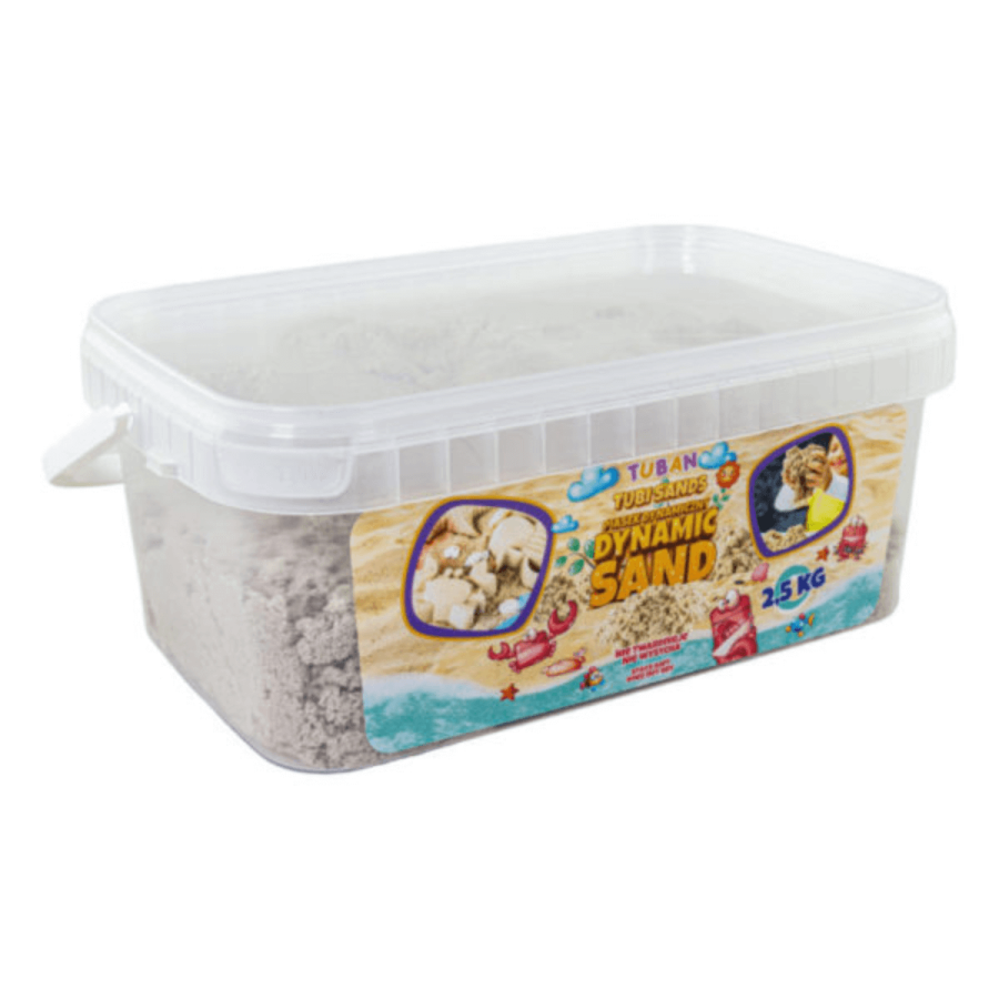 Piasek dynamiczny - naturalny 2,5 kg / Tuban