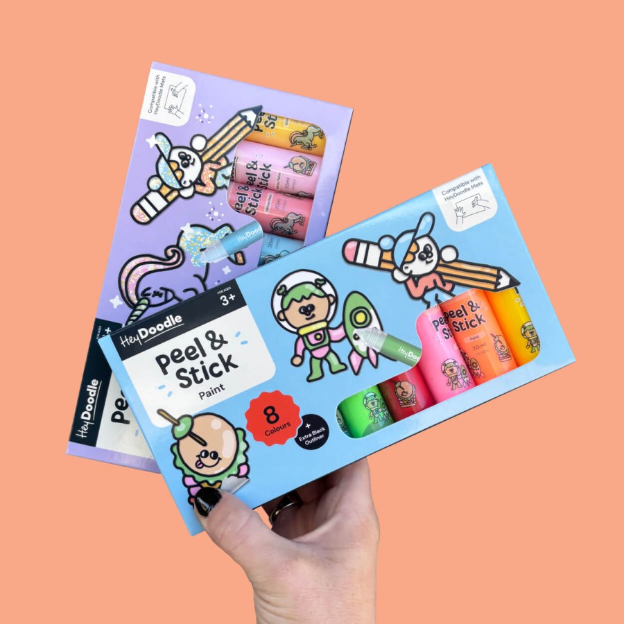 Farba do tworzenia naklejek Peel & Stick / HeyDoodle
