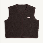 Kamizelka merino dla dorosłych - chocolate brown / Happymess