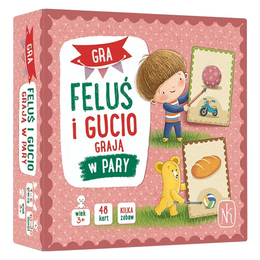 Feluś i Gucio grają w pary / Nasza Księgarnia