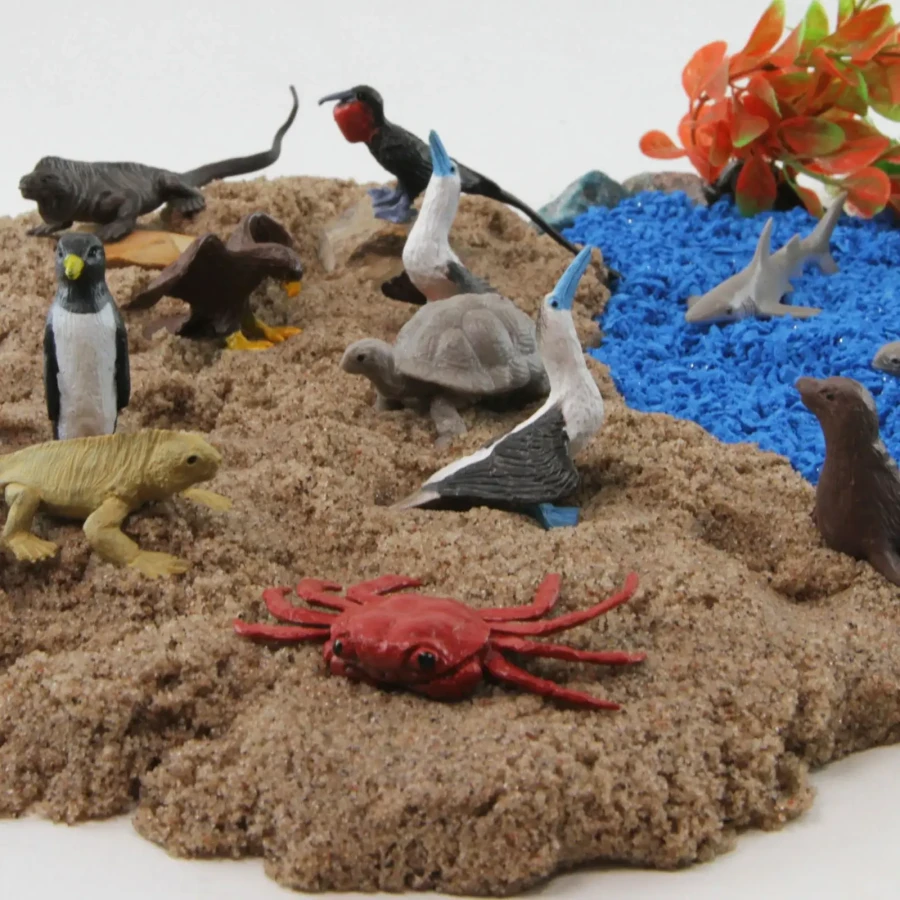 Zestaw Figurek w Tubie - Zwierzęta z Wysp Galapagos / Safari Ltd.