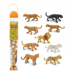 Zestaw Figurek w Tubie - Wielkie Koty / Safari Ltd.