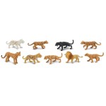Zestaw Figurek w Tubie - Wielkie Koty / Safari Ltd.