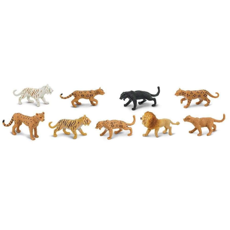 Zestaw Figurek w Tubie - Wielkie Koty / Safari Ltd.