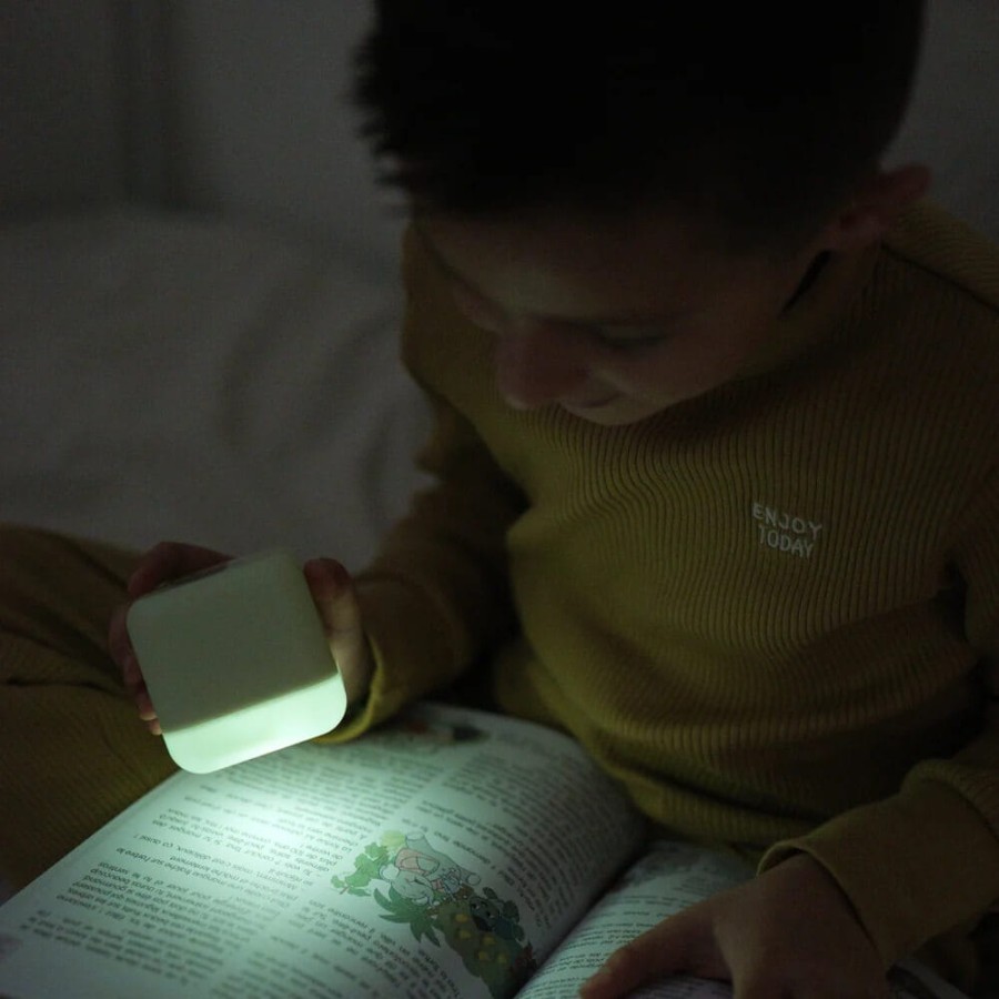 Przenośna lampka nocna świecąca kostka - Las / Cloud b