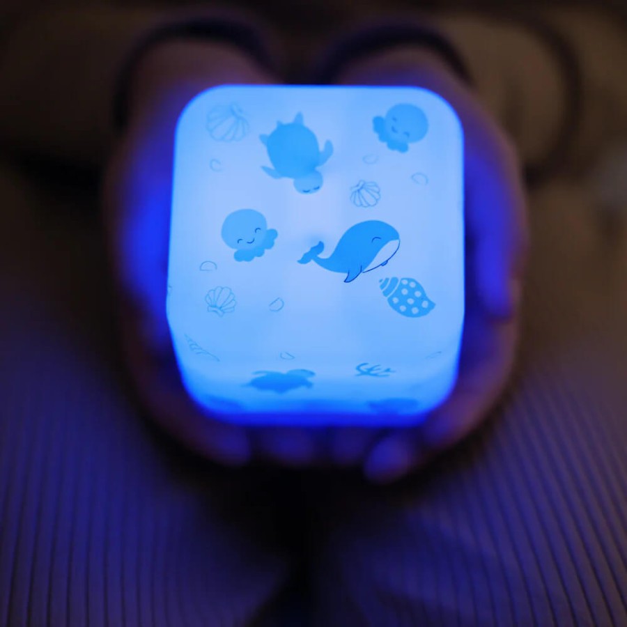 Przenośna lampka nocna świecąca kostka - Ocean / Cloud b