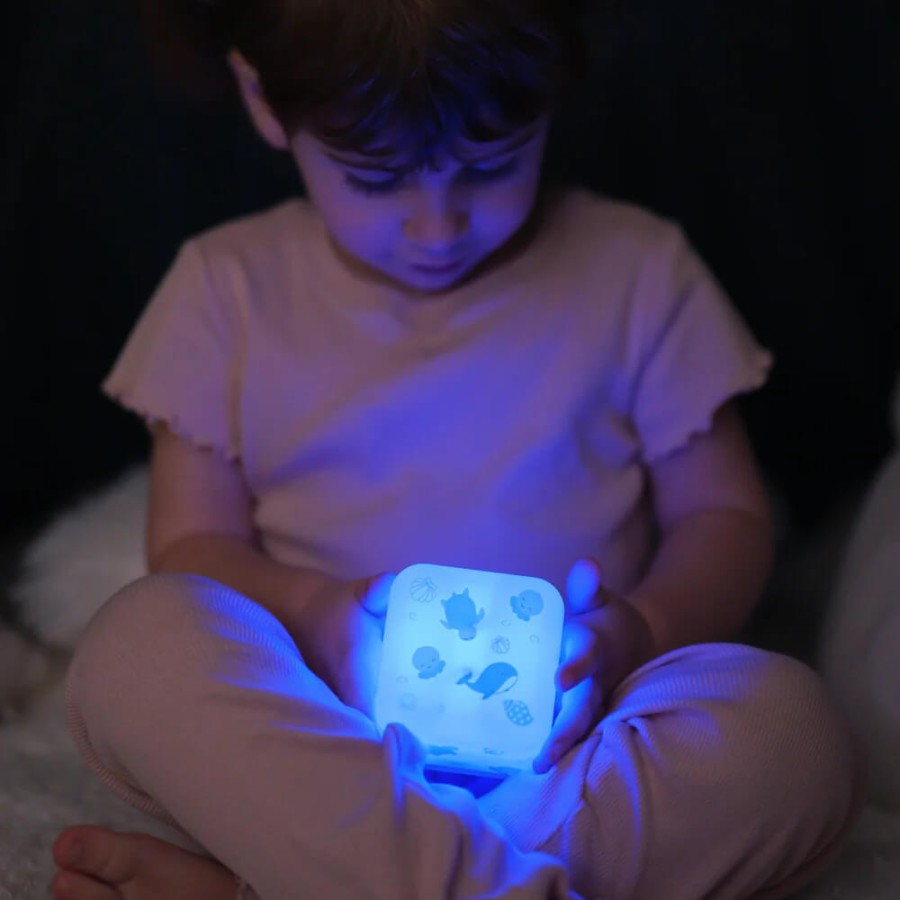 Przenośna lampka nocna świecąca kostka - Ocean / Cloud b
