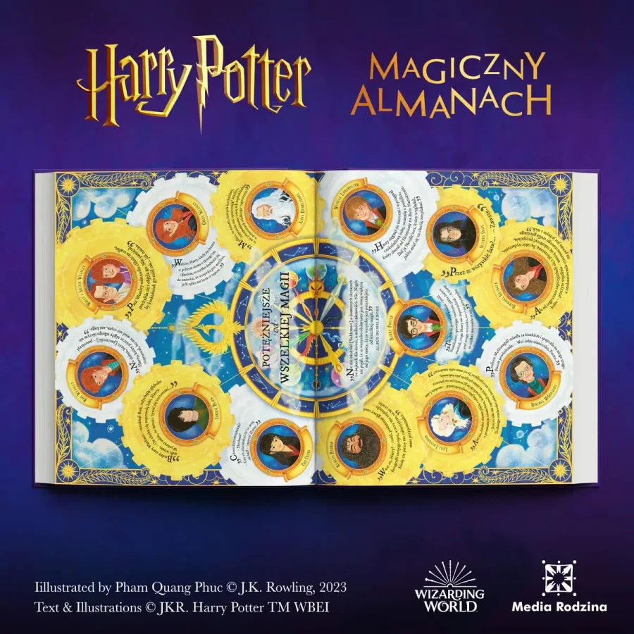 Harry Potter. Magiczny almanach / Wydawnictwo Media Rodzina