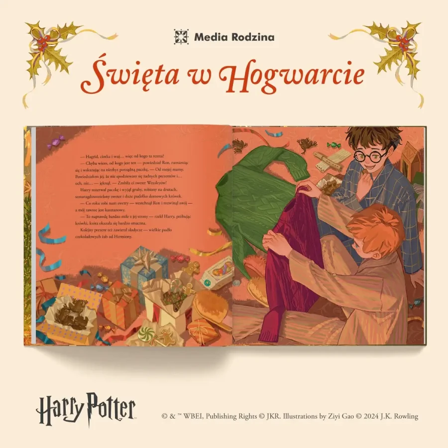 Harry Potter. Święta w Hogwarcie / Wydawnictwo Media Rodzina