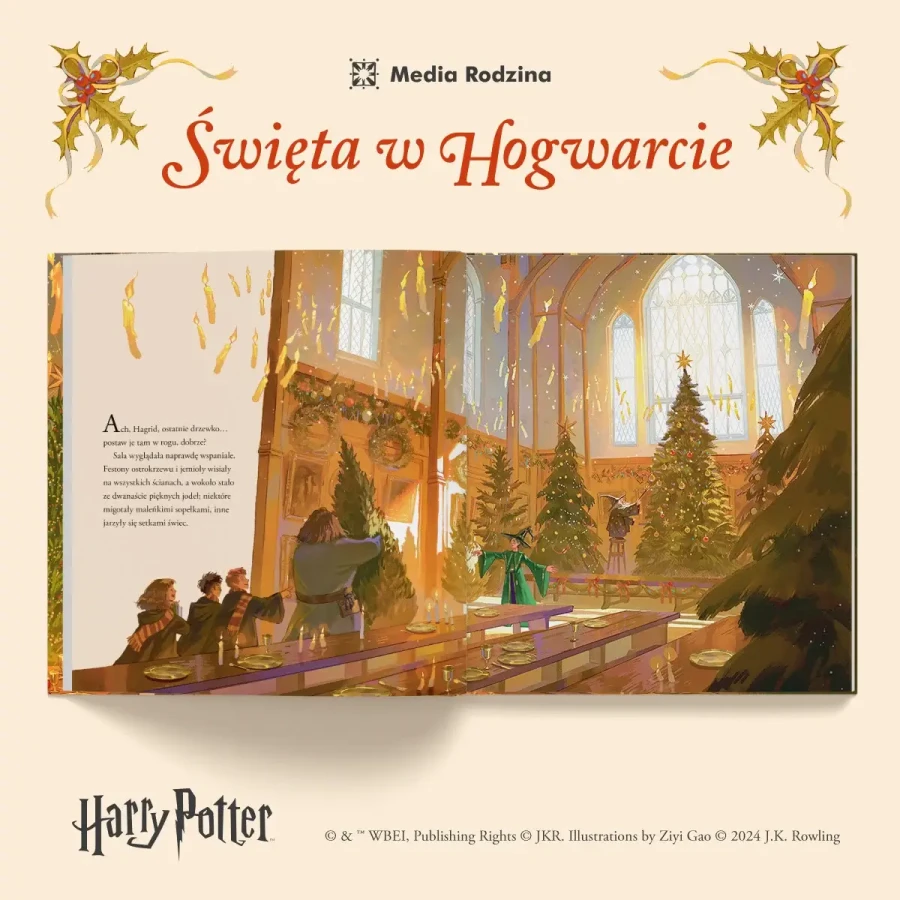 Harry Potter. Święta w Hogwarcie / Wydawnictwo Media Rodzina