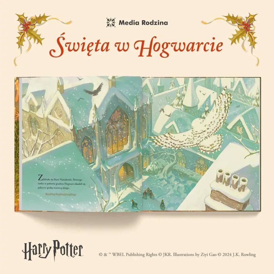 Harry Potter. Święta w Hogwarcie / Wydawnictwo Media Rodzina