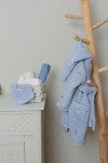 Otulacz muślinowy 120x120 cm Pure Denim Blue / Little Dutch