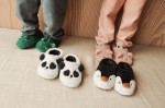 Pluszowe kapcie Aviaja Crocodile - garden green / Liewood
