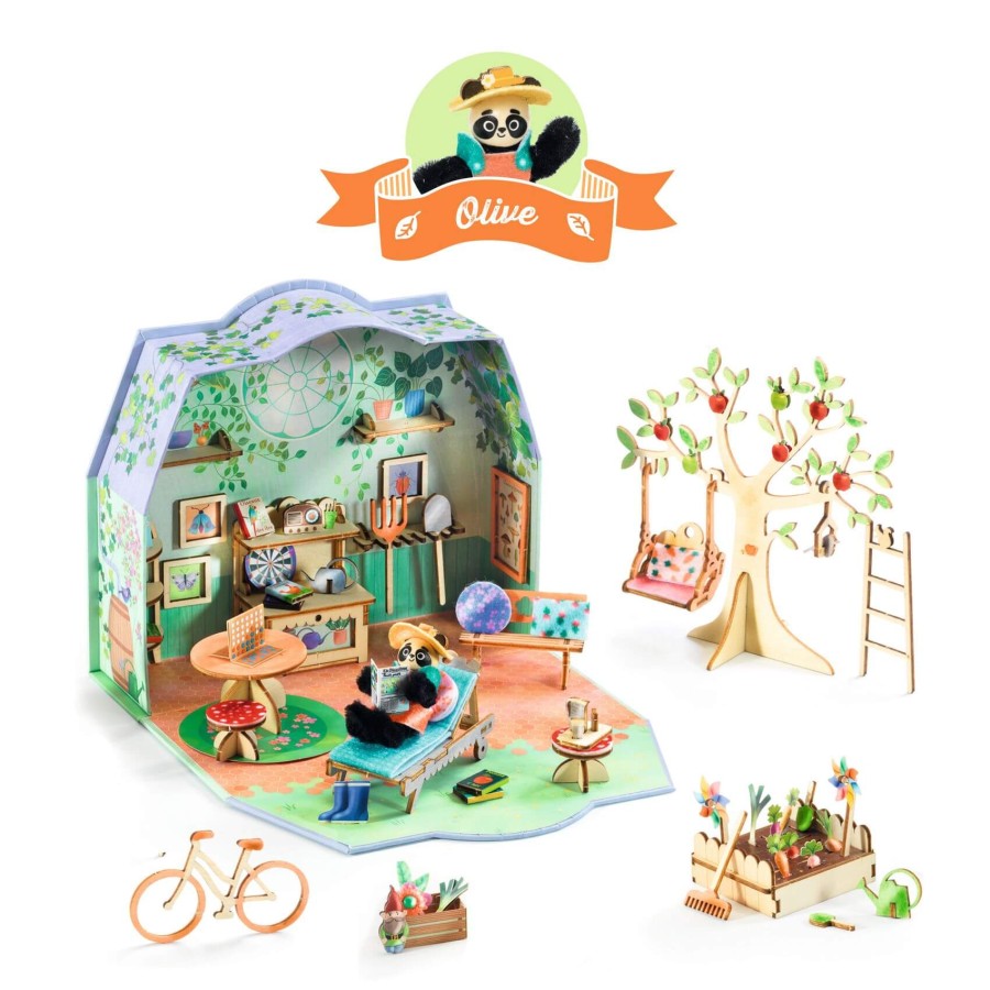 Zrób to sam MI HOUSE - mini domek OLIVE / Djeco