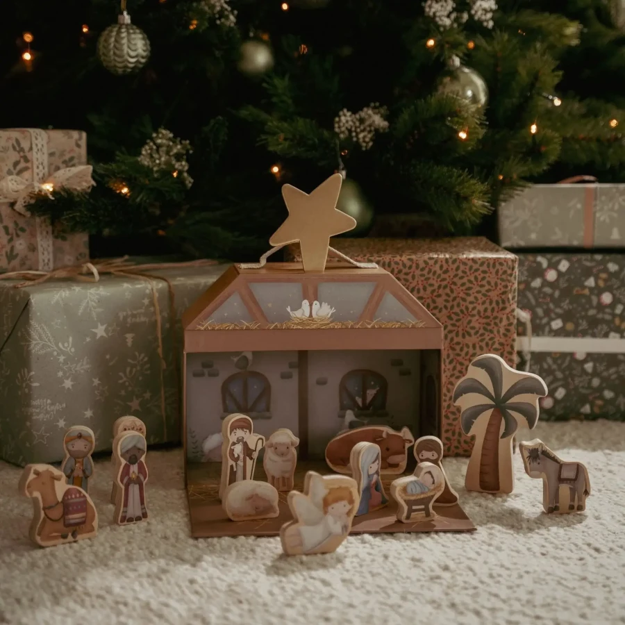 Szopka świąteczna FSC X-MAS / Little Dutch