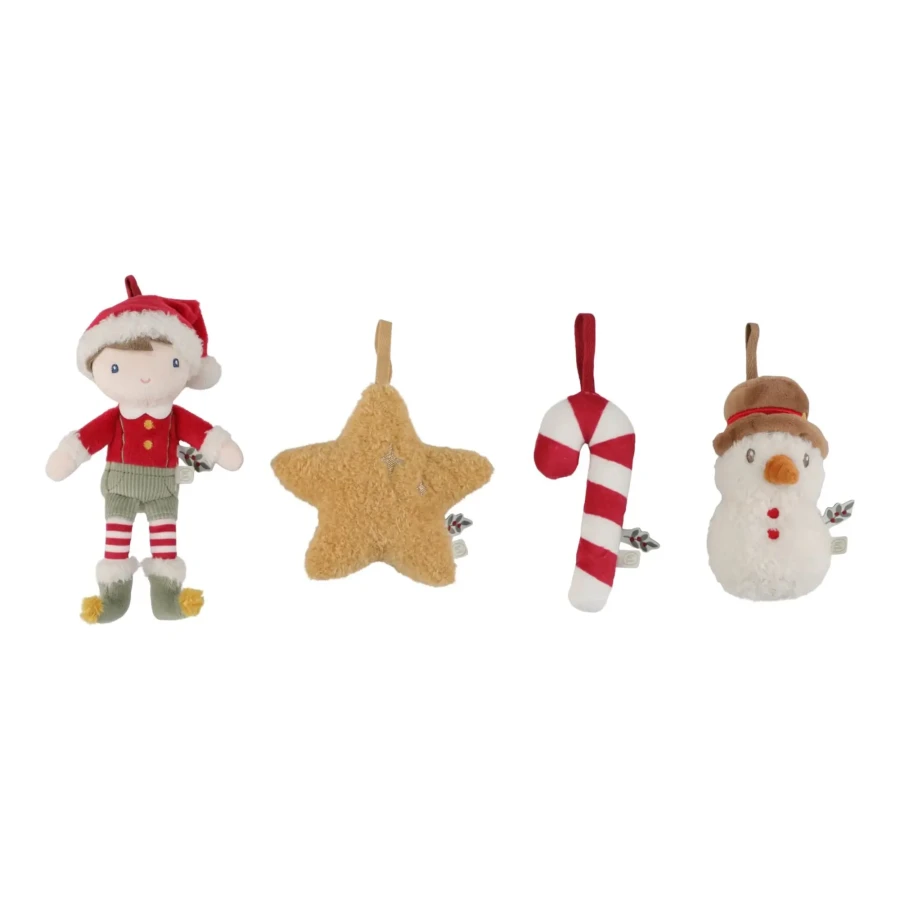 Zawieszki choinkowe Jim X-MAS / Little Dutch