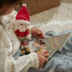 Świąteczny zestaw z książeczką i lalką Jim X-MAS / Little Dutch