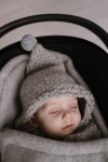 Śpiworek mini wełniany Sierra 0-18m grey / Zaffiro