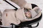 Śpiworek mini wełniany Sierra 0-18m beige / Zaffiro