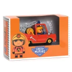 Autko CRAZY MOTORS - LITTLE FIRE TRUCK / Djeco