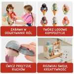 Zabawka edukacyjna duża lodziarnia, 3+ / TOPBRIGHT
