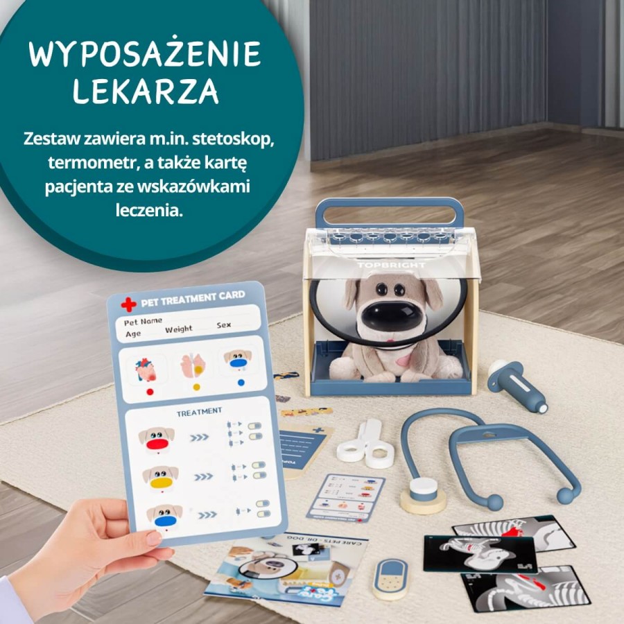 Zabawka interaktywna Dr. Dog, 3+ / TOPBRIGHT