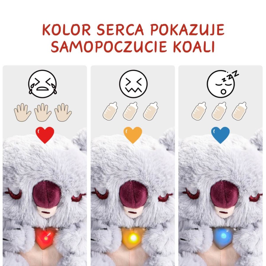 Zabawka interaktywna Baby Koala, 3+ / TOPBRIGHT