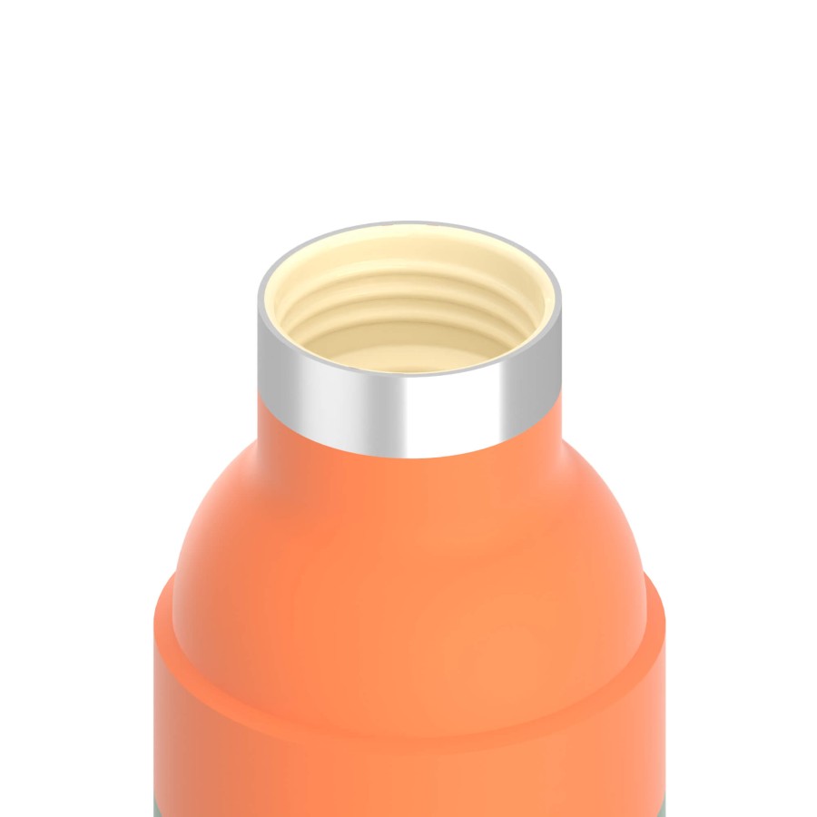 Butelka termiczna Orb, 420 ml - pastelowy zielony / Asobu