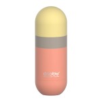 Butelka termiczna Orb, 420 ml - pastelowy brzoskwiniowy / Asobu