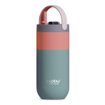 Butelka termiczna Orbit, 900 ml - pastelowy zielony / Asobu