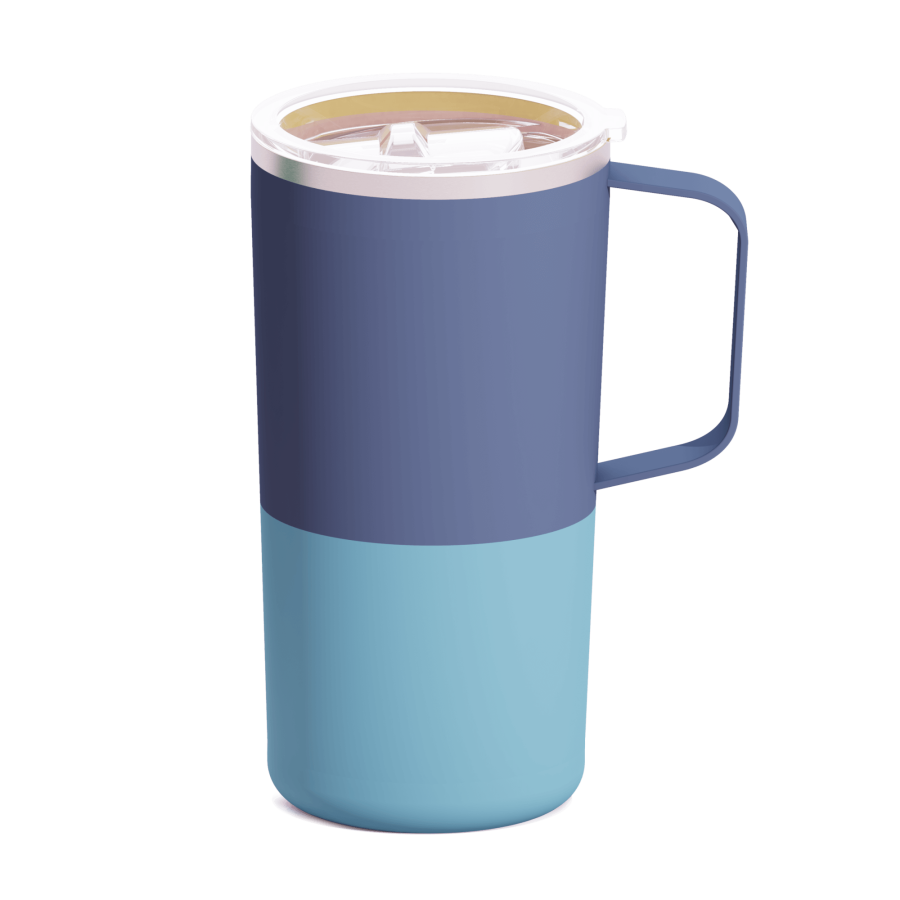 Kubek termiczny Tower Mug, 660 ml - pastelowy niebieski / Asobu