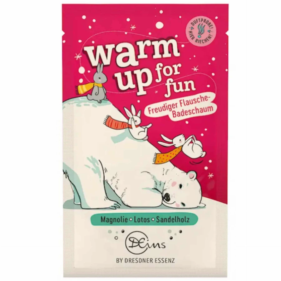 WARM UP FOR FUN - pianka do kąpieli, 60g / Dresdner Essenz