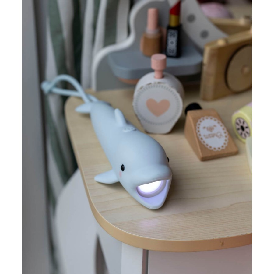 Latarka Delfin BUBBLY / Rabbit&Friends