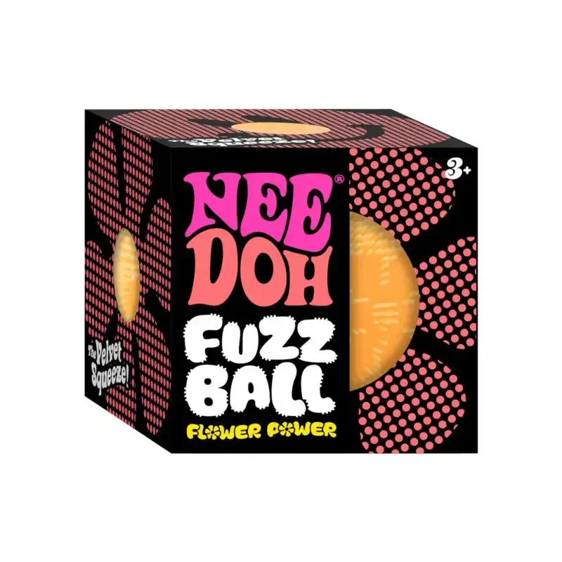 Sensoryczny gniotek Fuzz Ball Flower Power Needoh / Schylling