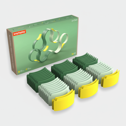 Tory do układania Arches - Builder Set, 54 el. / WayToPlay