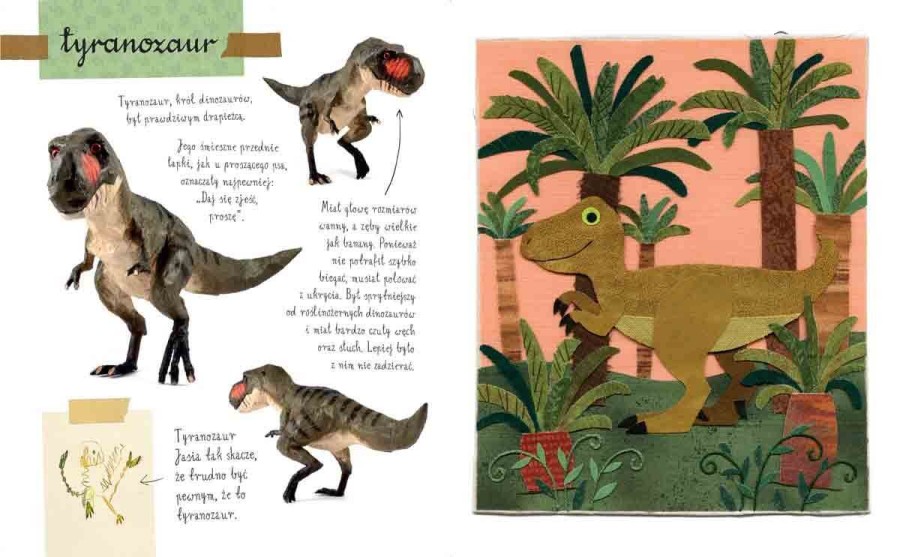 Mały atlas dinozaurów Ewy i Pawła Pawlaków / Wydawnictwo Nasza Księgarnia
