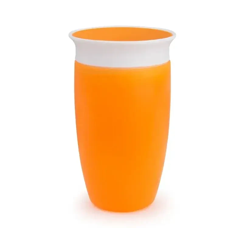 Kubek Miracle 360°, 296ml - pomarańczowy / Munchkin