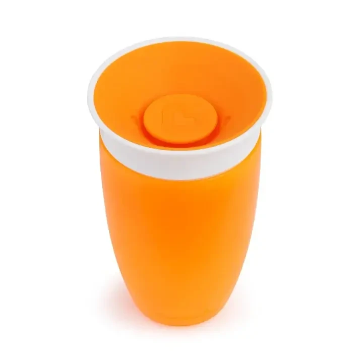 Kubek Miracle 360°, 296ml - pomarańczowy / Munchkin