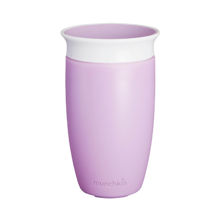 Kubek Miracle 360°, 296ml - fioletowy / Munchkin