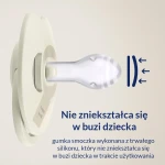 Smoczek silikonowy dynamiczny LOVI Prime, 2szt. - Coconut, Ivory / Lovi