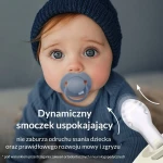Smoczek silikonowy dynamiczny LOVI Prime, 2szt. - Coconut, Ivory / Lovi