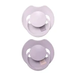 Smoczek silikonowy dynamiczny LOVI Prime, 2szt. - Lilac, Violet / Lovi