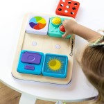 Sensoryczny Kwadrat. PlayTab. Słońce i Księżyc / Fat Brain Toys